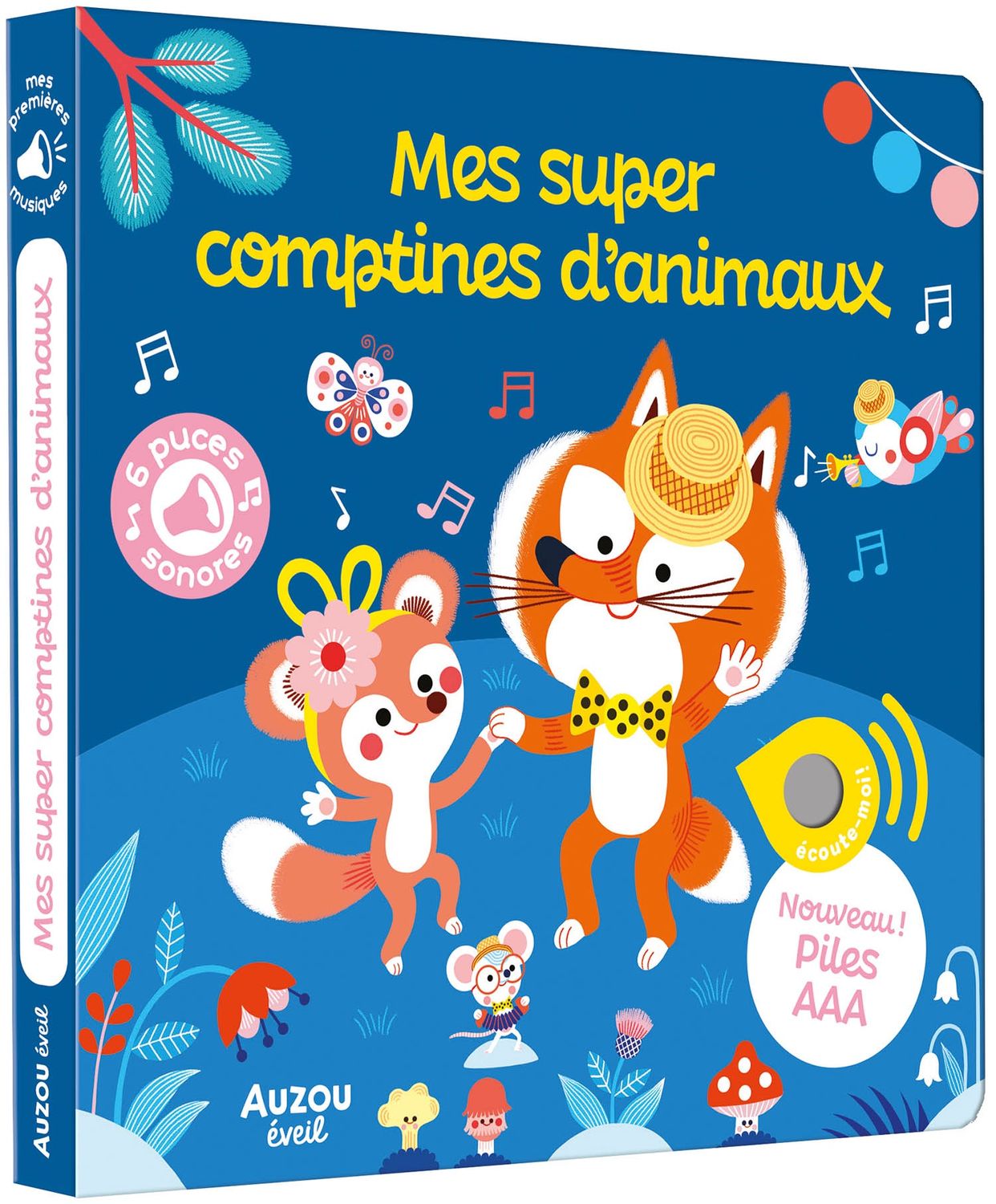 LIVRE - MES SUPER COMPTINES D'ANIMAUX