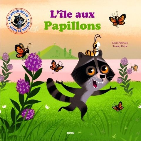 LIVRE - LÉON LE RATON: L'ÎLE AUX PAPILLONS