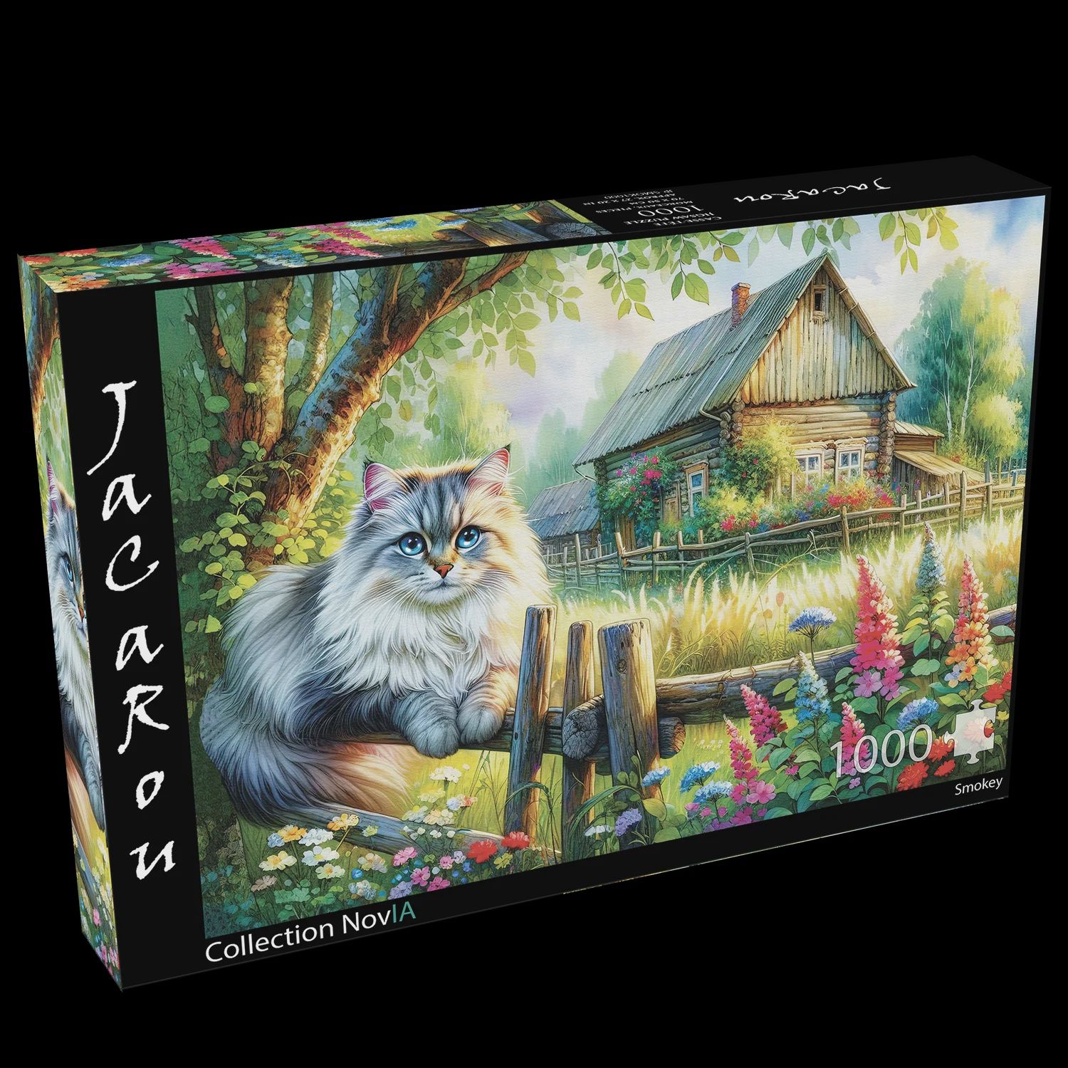 CASSE-TÊTE 1000 PIÈCES JACAROU - SMOKEY