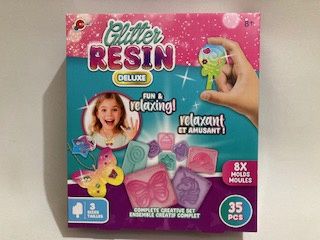 DIY KIT - RÉSINE AVEC PAILLETTES