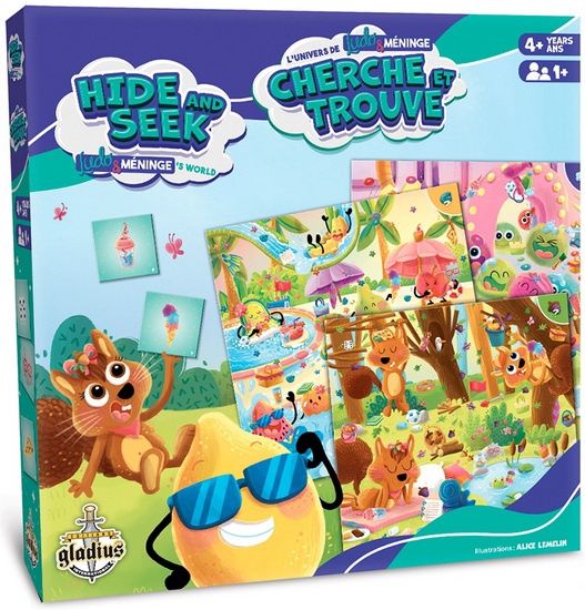 CHERCHE ET TROUVE - L'UNIVERS DE LUDO ET MÉNINGE