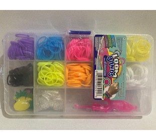 RAINBOW LOOM - PETITE BOITE POUR FAIRE DES BRACELETS