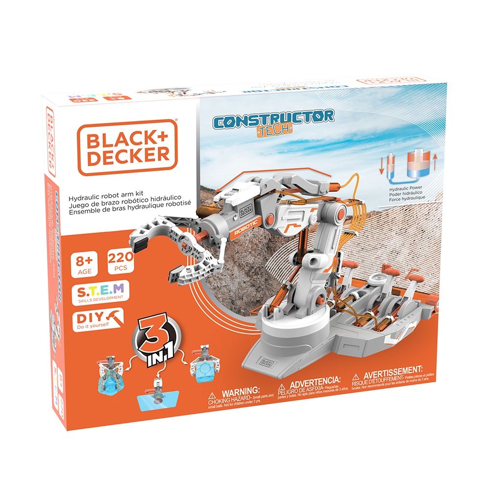 CONSTRUCTOR TECH - BRAS DE ROBOT HYDRAULIQUE
