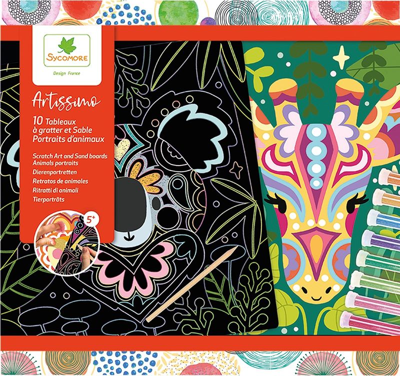ARTISSIMO - 10 TABLEAUX ET SABLE: ANIMAUX