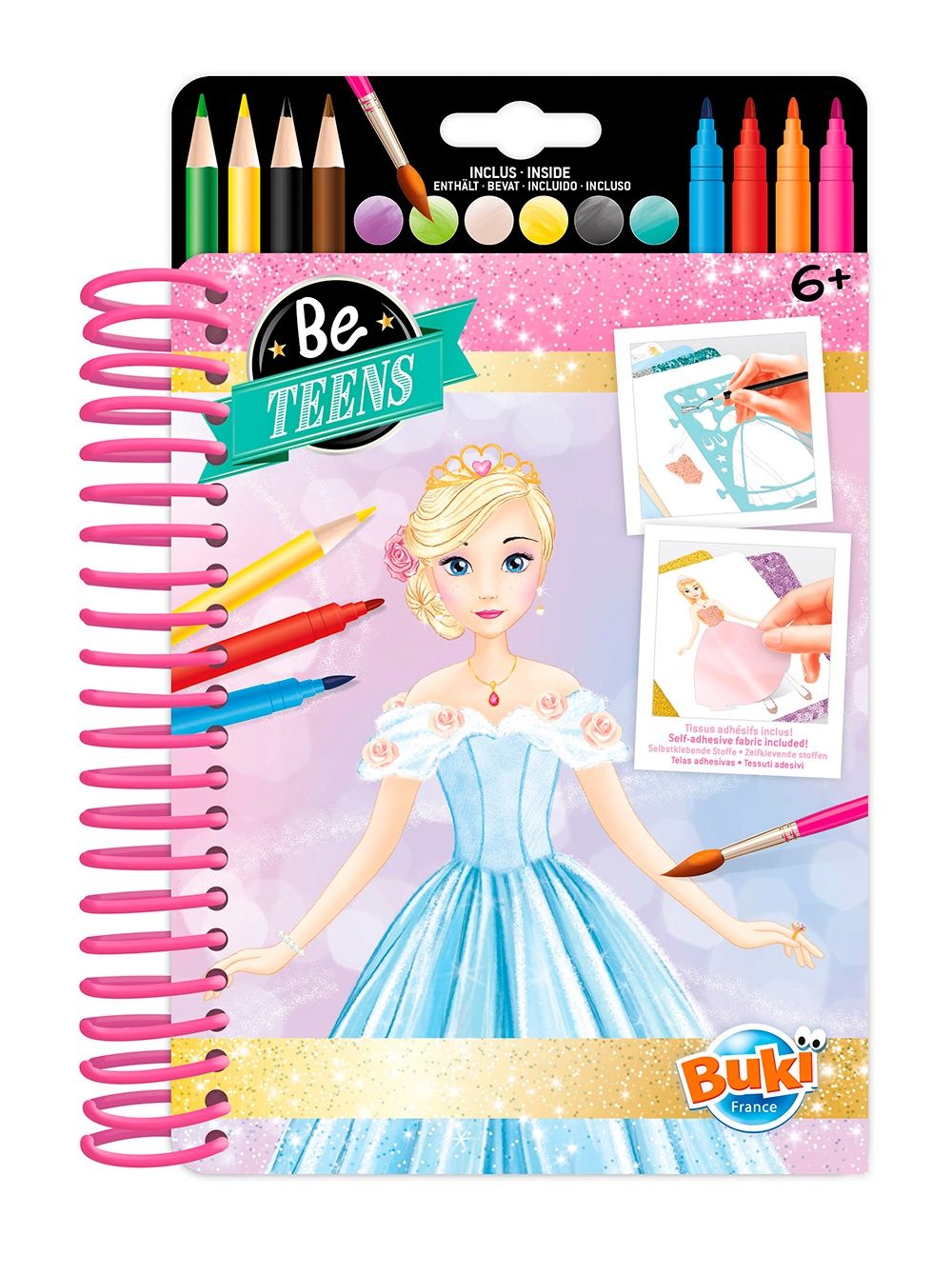 BUKI - CARNET DE MODE: TENUES PRINCESSES