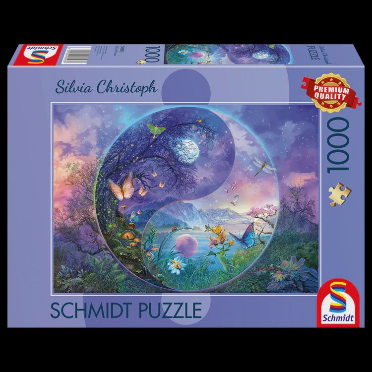 CASSE-TÊTE 1000 PIÈCES SCHMIDT - YIN ET YANG: LE MONDE FANTASTIQUE DES INSECTES