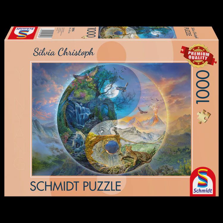 CASSE-TÊTE 1000 PIÈCES SCHMIDT - YIN ET YANG: ROYAUME DE LA MONTAGNE