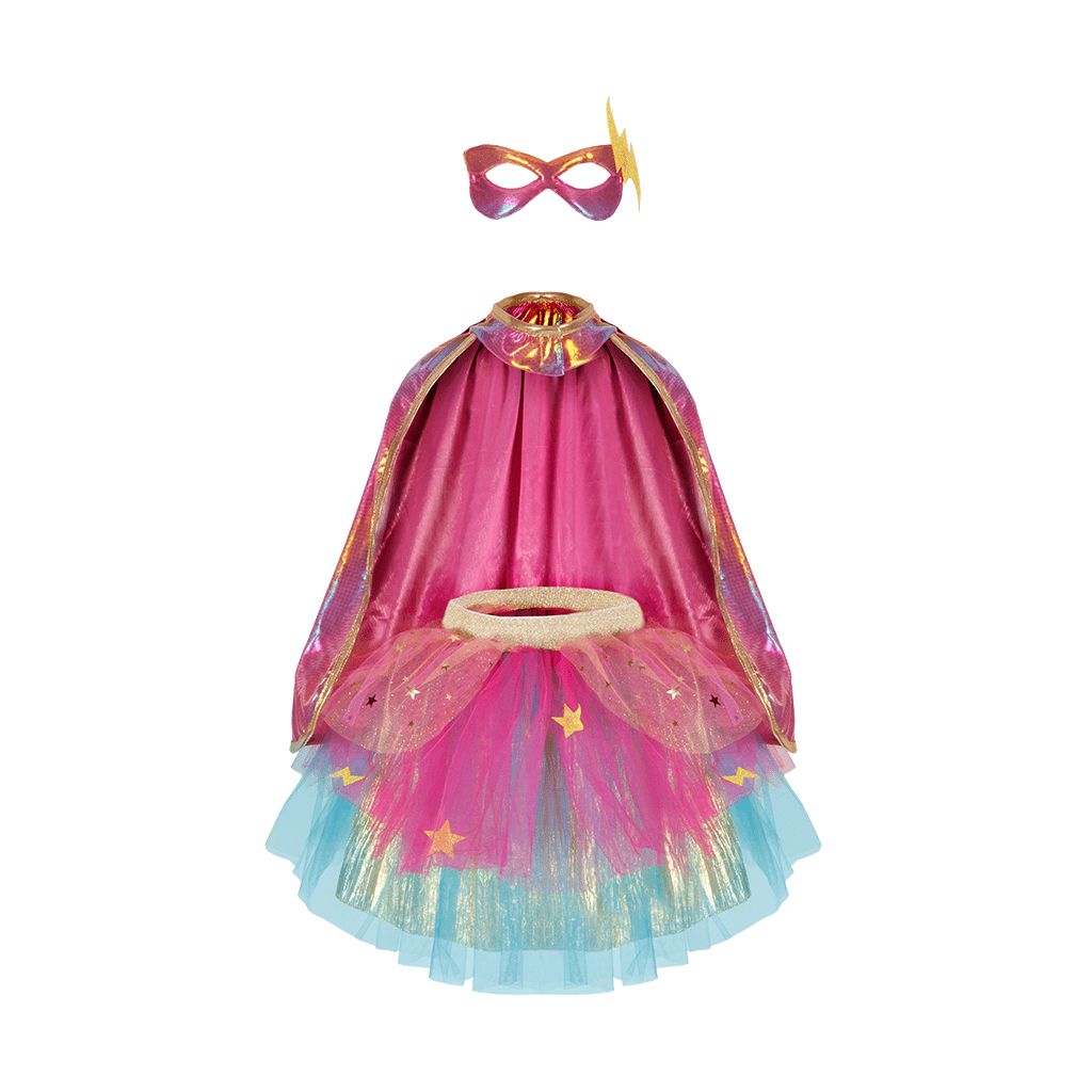 SUPER DUPER CAPE, TUTU ET MASQUE 4-6 ANS