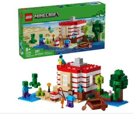 LEGO MINECRAFT 21275 - LA MAISON DE LA JUNGLE TNT