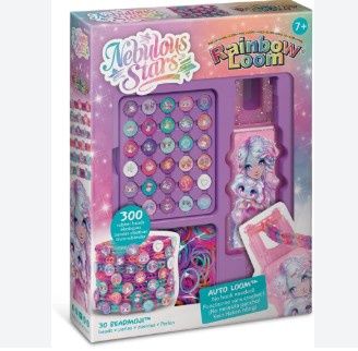 NEBULOUS STARS - RAINBOW LOOM BRACELET À BRELOQUE