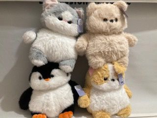 Peluche chunky animaux rondtedy