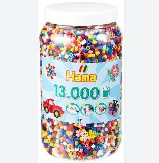 HAMA - POT DE 13 000 PIÈCES