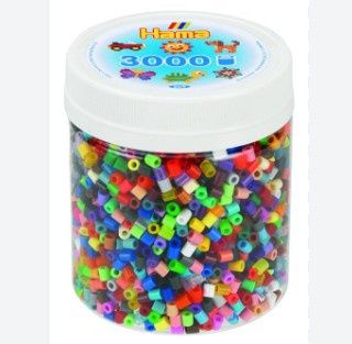HAMA - POT DE 3000 PERLES