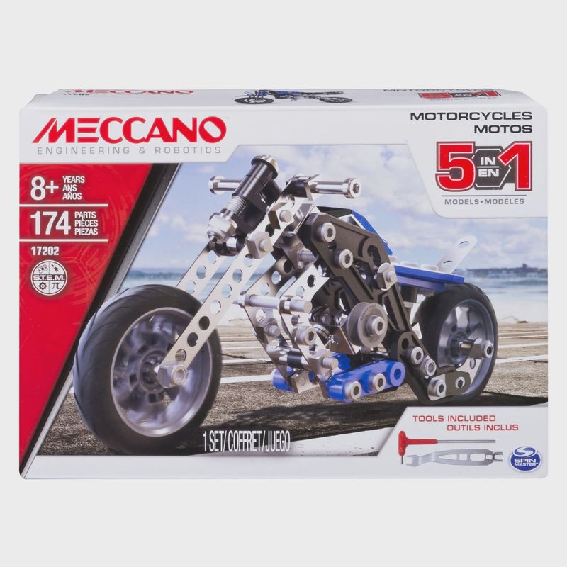 MECCANO - MOTOS 5 EN 1
