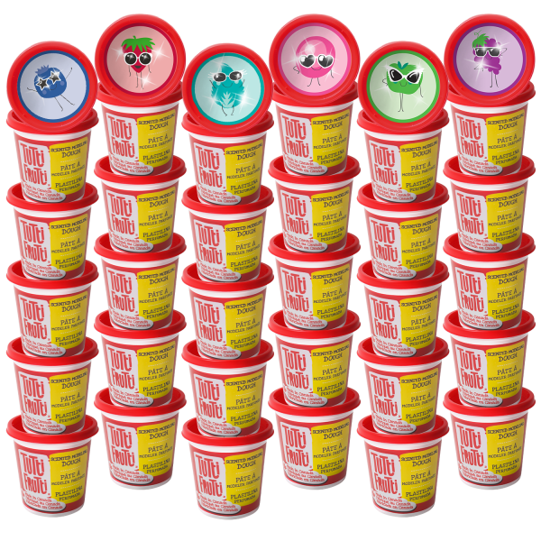 PÂTE À MODELER TUTTI FRUTTI SCINTILLANTE 100 GRAMMES