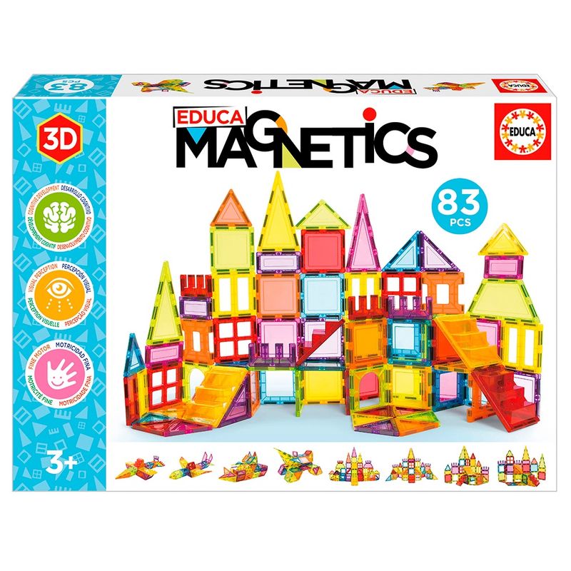EDUCA - MAGNETICS 83 PIÈCES
