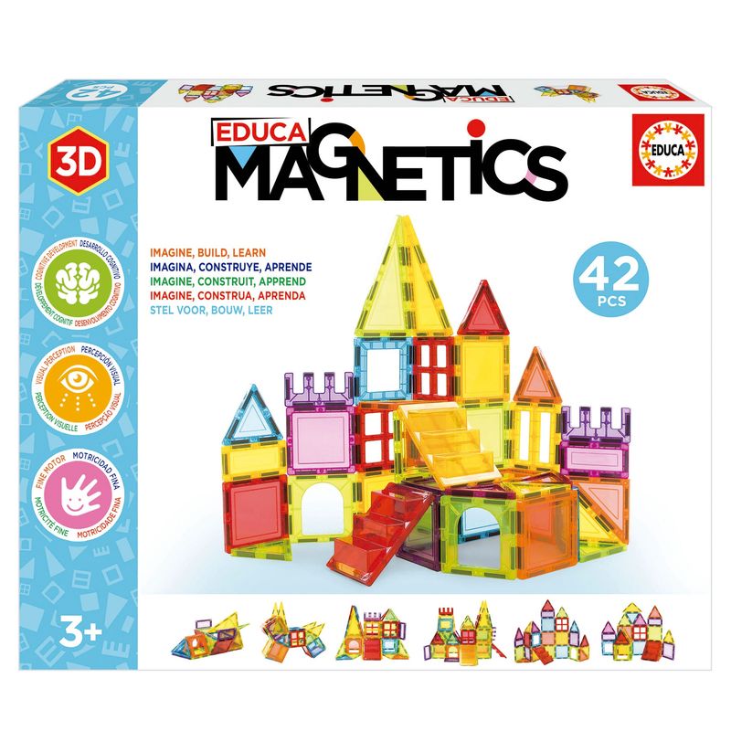 EDUCA - MAGNETICS 42 PIÈCES