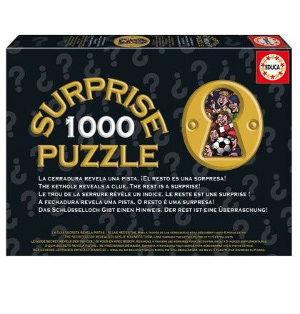 CASSE-TÊTE 1000 PIÈCES EDUCA - SURPRISE PUZZLE: SHOOT!