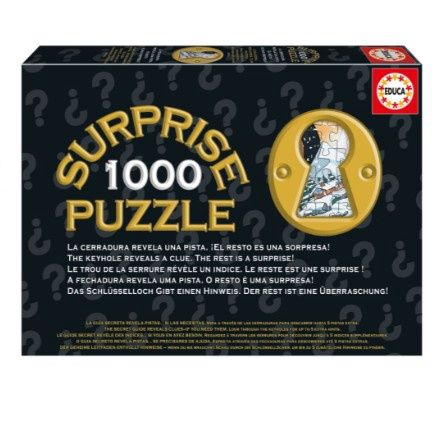 CASSE-TÊTE 1000 PIÈCES EDUCA - SURPRISE PUZZLE: NOEL ANTIQUE: