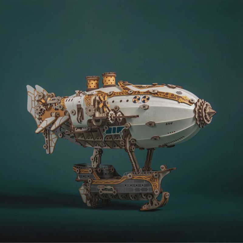 UGEARGEEK - DIRIGEABLE DE L'ÈRE DE LA VAPEUR