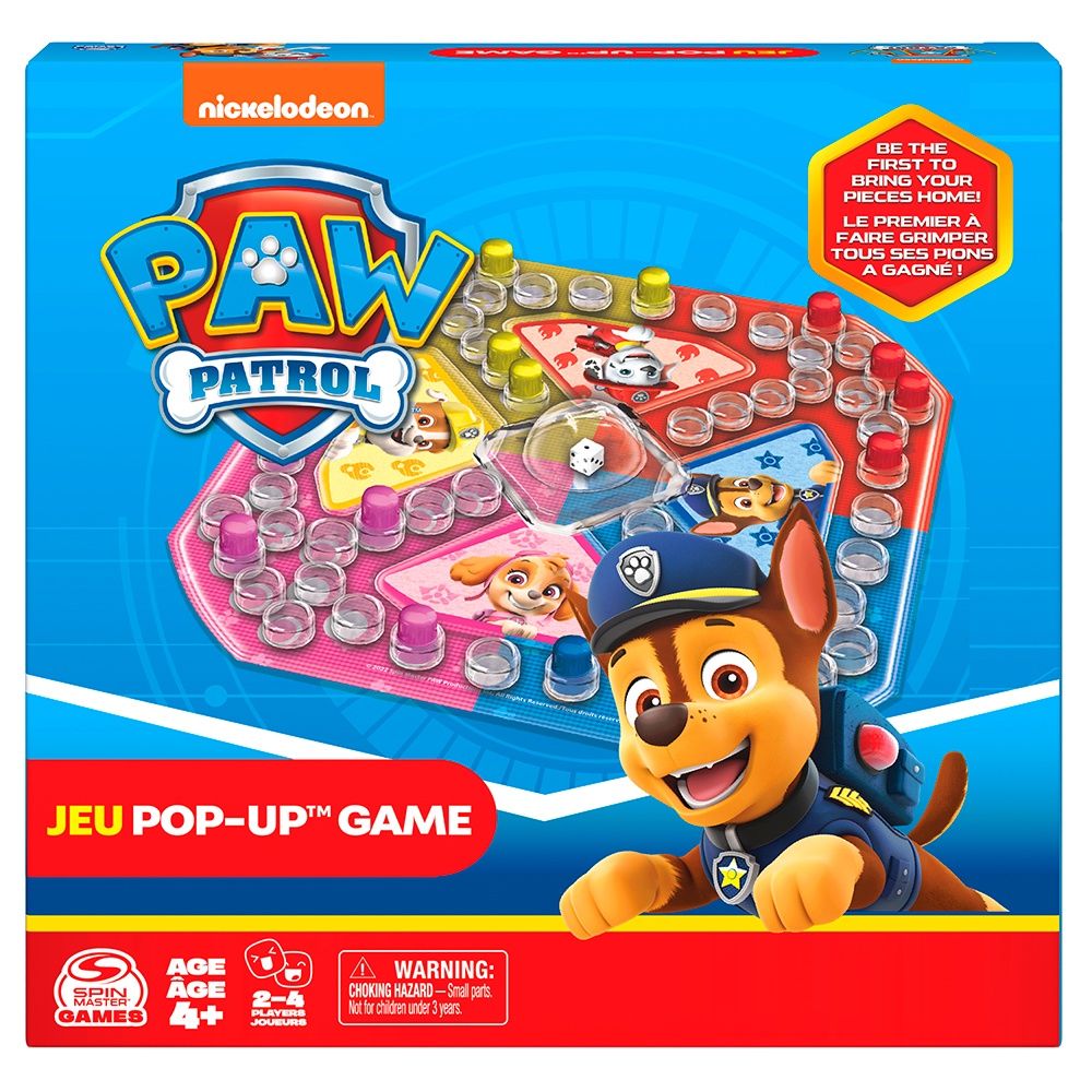 JEU DE TROUBLE PAT' PATROUILLE
