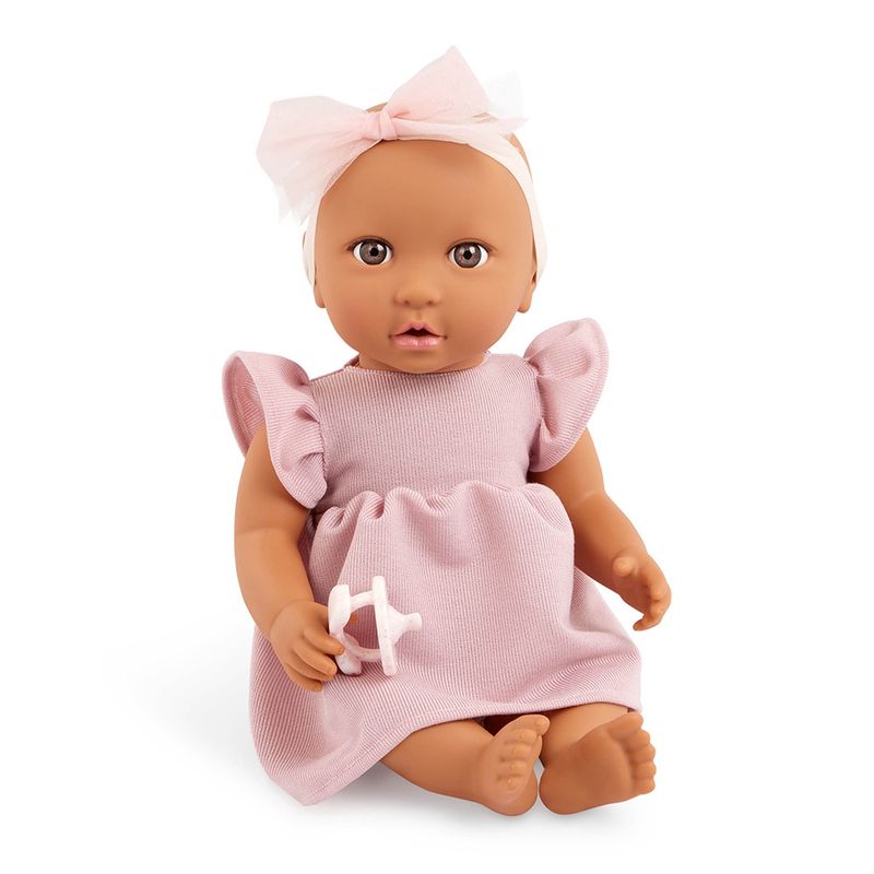 LULLABABY - POUPÉE 35 CM ROBE ROSE