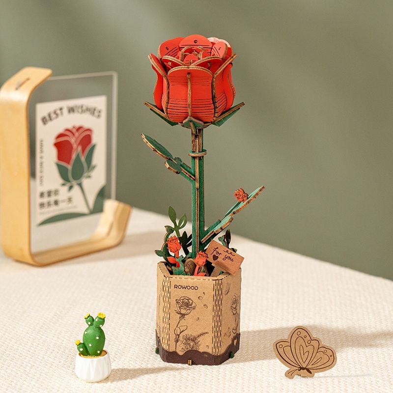 ROLIFE ROWOOD - ROSE ROUGE (St-Valentin)