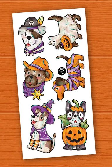 PICO TATOO - LES CHIENS COSTUMÉS