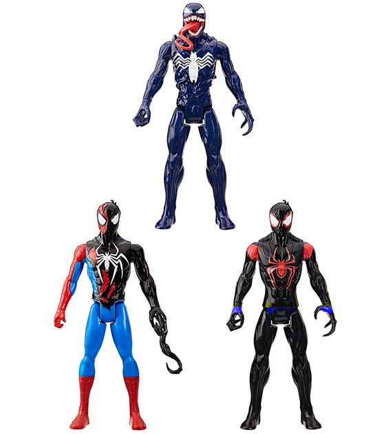 SPIDER MAN - VENOMVERSUS TITAN HÉRO FIGURINE