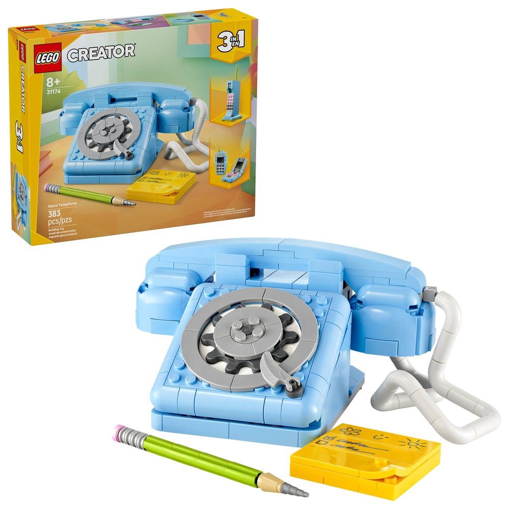 LEGO CREATOR 31174 - LE TÉLÉPHONE RÉTRO
