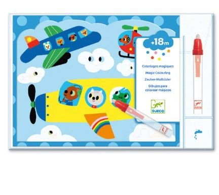 DJECO - COLORIAGES MAGIQUES: CACHÉ DANS LE CIEL