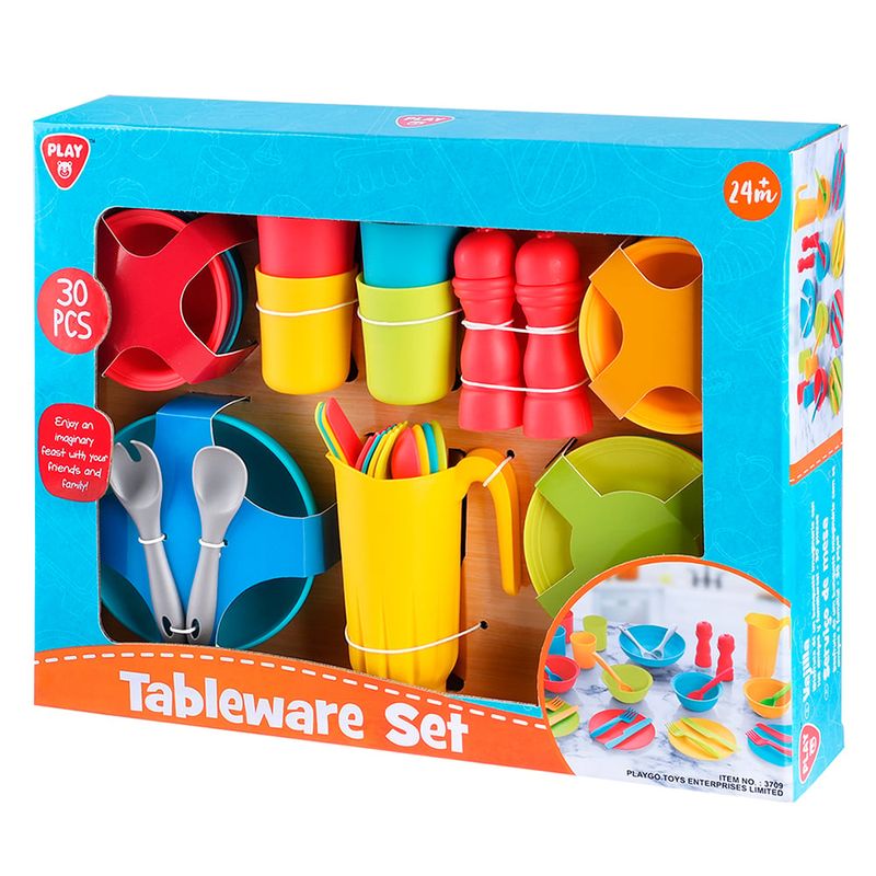 PLAY - ENSEMBLE DE VAISELLE 30 PIÈCES