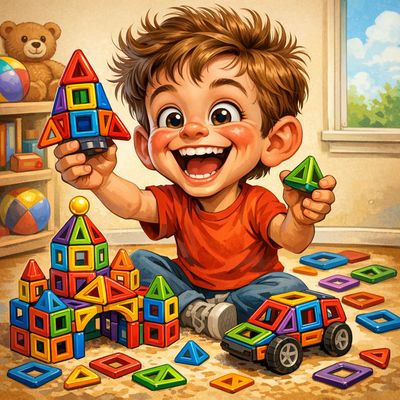 Jeux de formes magnétiques