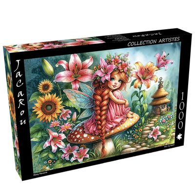CASSE-TÊTE 1000 PIÈCES JACAROU - ROSY REVERIE