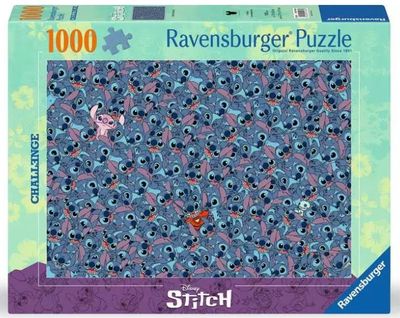 CASSE-TÊTE 1000 PIÈCES RAVENSBURGER - STITCH CHALLENGE