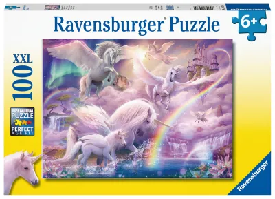 Casse-tête 100 pièces Ravensburger - Pégase et licorne