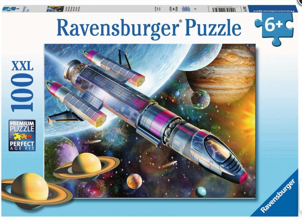 CASSE-TÊTE 100 PIÈCES RAVENSBURGER - MISSION SPATIALE