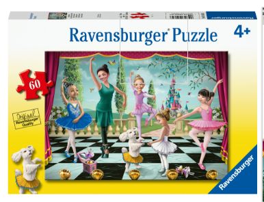 Casse-tête de 60 pièces Ravensburger - La répétition de ballet