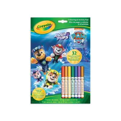 Crayola livre d'activité et coloriage - Pat'Patrouille