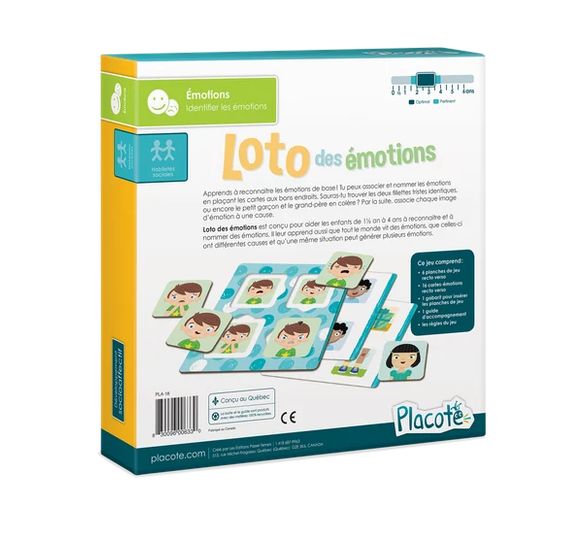Placote - Loto des émotions (Identifier les émotions)