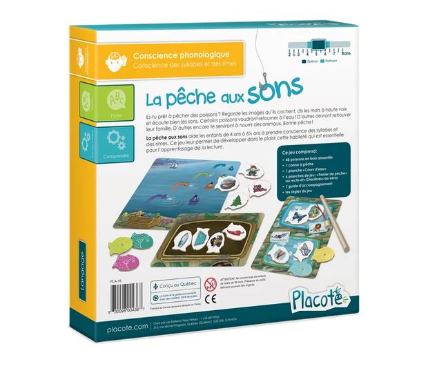 Placote - La pêche aux sons (Conscience des syllabes et des rimes)