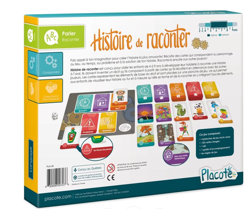 Placote - Histoire de raconter (Raconter)
