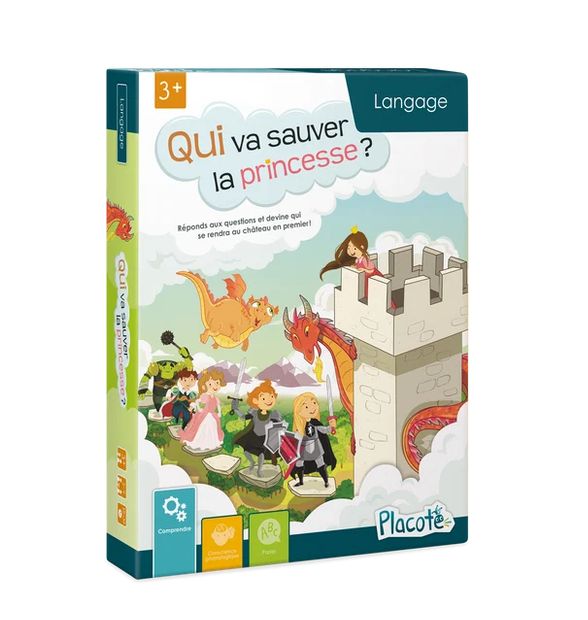 Placote - Qui va sauver la princesse? (Comprendre des questions variées)