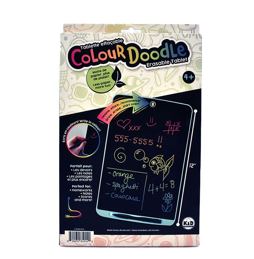Tablette effaçable Colour Doodle