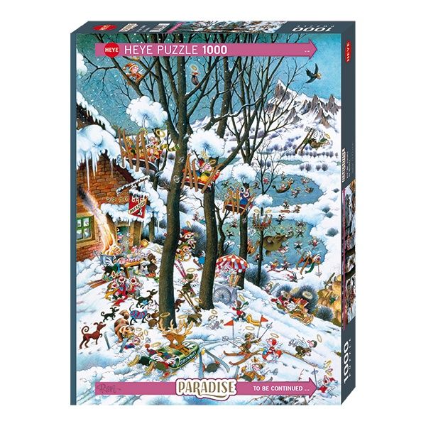 CASSE-TÊTE 1000 PIÈCES HEYE - EN HIVER