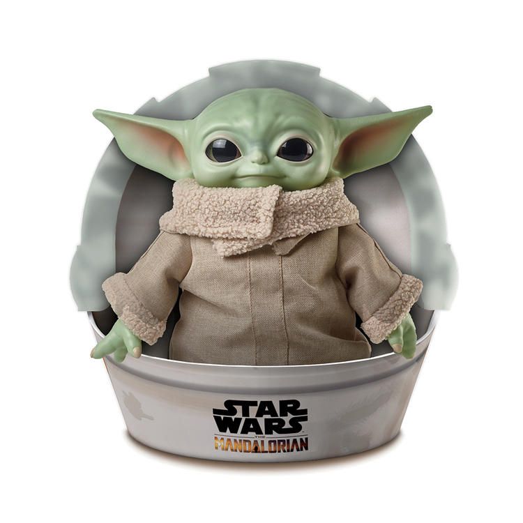 Peluche bébé yoda (28cm)