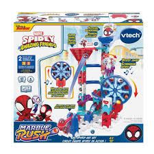 VTech - Marble Rush circuit équipe spidey en action