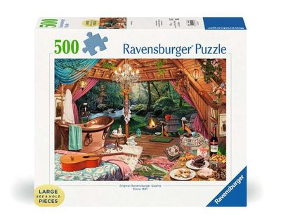 Casse-tête 500 pièces XL Ravensburger - Cozy glamping