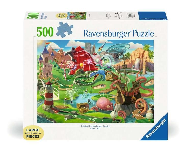 Casse-tête 500 pièces XL Ravensburger - Putt Putt Paradise