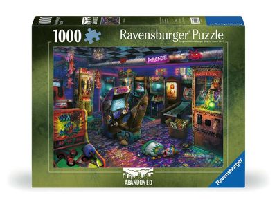 Casse-tête 1000 pièces Ravensburger Abondoned - Salle d'Arcade désertée